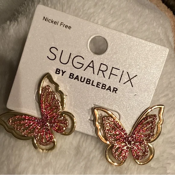 Sugarfix by Baublebar Butterfly Necklace and Earrings - Picture 4 of 12